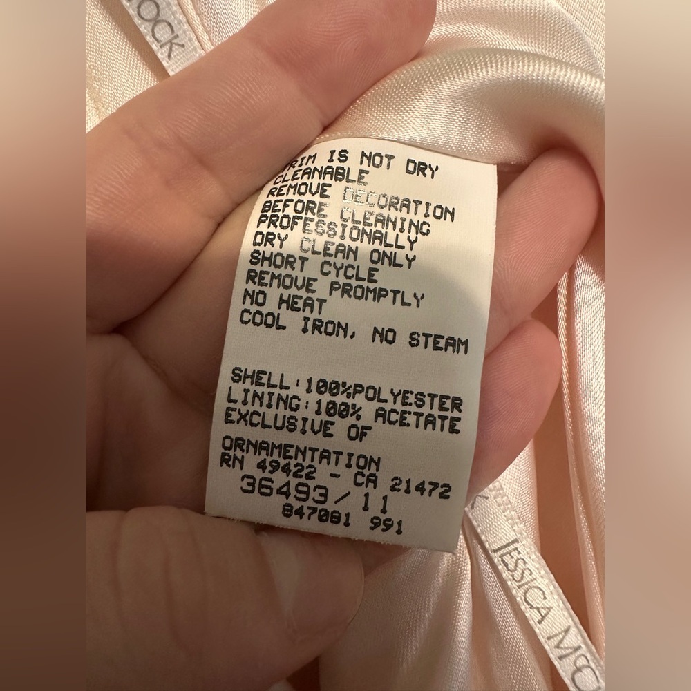 Gunne Sax Princess Tulle Glitter Prom Dress Blush Pink Butterfly Corset Size 10 - Picture 7 of 8